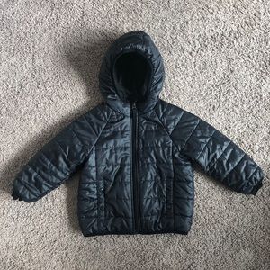 Charcoal 3T GAP kids lightweight puffer jacket